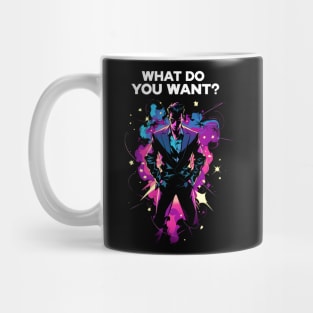 What Do You Want - Shadow Associate - Sci-Fi Mug